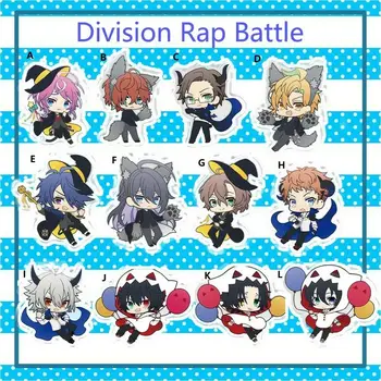 Anime Hipnoz Mikrofon Bölümü Rap Savaş DRB Hipnoz Mikrofon Cadılar Bayramı Akrilik Anahtarlık Anahtarlık Askısı