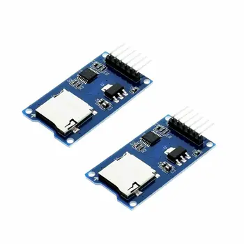 Arduino için Mikro USB Kart Okuyucu Modülü-2'li Paket