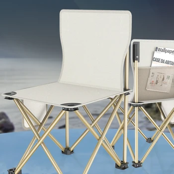 Açık Katlanır Kamp ve Piknik Sandalyeleri Küçük Katlanabilir Tabureler Sanat Öğrencileri Taşınabilir Ultra Hafif balıkçı taburesi oturma sandalyesi
