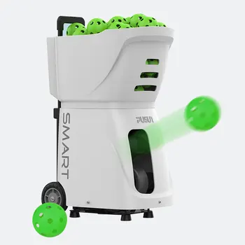 Üretici Sıcak satış Akıllı Turşu Topu Besleme Makinesi Pickleball Atma Makinesi İle Eğitim için APP Uzaktan Kumanda