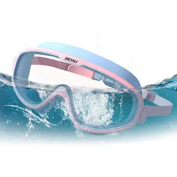 Yüzme gözlükleri Yetişkin Anti-sis Büyük Çerçeve Yetişkin Yüzmek Gözlük Erkekler Ve Kadınlar İçin Su Geçirmez yüzme gözlükleri Net Görüş İle