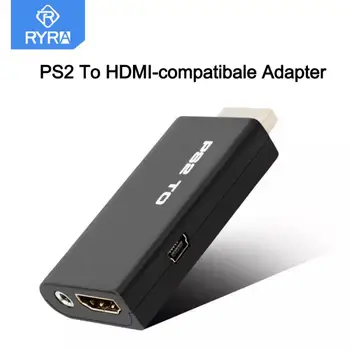 RYRA PS2 HDMI uyumlu Dönüştürücü Adaptör 480i / 480p / 576i Ses Video 3.5 mm Ses Kablosu Desteği PC Tüm PS2 Ekran Modları