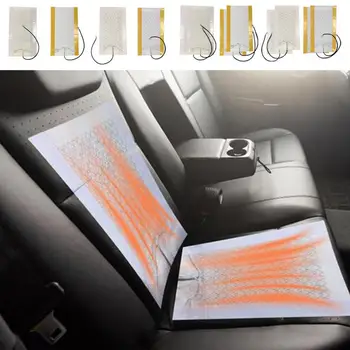 Evrensel Dahili araba koltuğu ısıtıcı kış koltuk ısıtıcı araba koltuğu karbon Fiber ısıtma levhası evrensel Model soğuk kış için