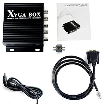 XVGA Kutusu RGB RGBS MDA CGA EGA VGA Endüstriyel Monitör Video Dönüştürücü GBS-8219 Endüstriyel Monitör Dönüştürücü ABD Plug