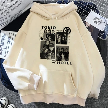 Tokio Otel hoodies kadınlar uzun kollu üst harajuku Kore tarzı japon Kazak kadın gotik Hood