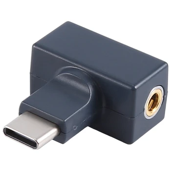 USB Tip-C 3.5 Mm Kulaklık Adaptörü 32Bit / 384Khz DAC Kulaklık Amplifikatör Dijital Dekoder Hifi Adaptörü Dönüştürücü Android Dayanıklı