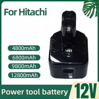 Hitachi 12 V Yedek Pil için 4.8/6.8/9.8/12.8 Ah EB1214S EB1212S EB1220BL EB1212S WR12DMR DS180F3 DH15DV DS12DVF3