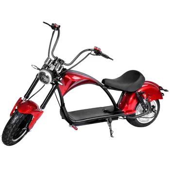 60V 12AH Lityum Pil Güçlü 1500W Elektrikli Motosiklet Scooter