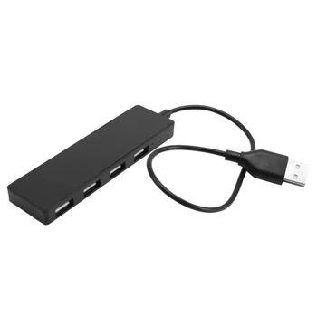 Sıcak Ultra İnce USB Hub 4 Bağlantı Noktalı USB 2.0 Hub