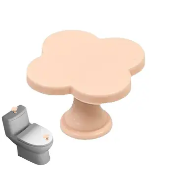 Tuvalet Düğmesi Basın Üst 1 Adet Sopa Tuvalet Düğmesi Gömme Yardım Ev Dekorasyon Çok Amaçlı Araçlar Mutfak Banyo İçin