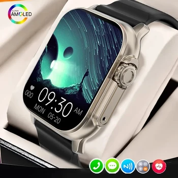2023 Yeni Hk8 pro max akıllı saatler Erkekler Gps Parça Bluetooth Çağrı IP68 Su Geçirmez NFC akıllı saat kordonu Spor Android IOS için