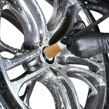 Araba Detay Fırça Seti Araba İç Temizleyici Fırça Seti 13 Adet Araç Temizleyici Otomatik Detaylandırma Fırça Seti Temizleme Tekerlekleri