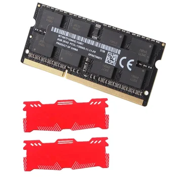 MT 8 GB DDR3 Dizüstü Bilgisayar Ram Bellek + soğutma yeleği 1600 MHz PC3-12800 204 Pins 1.35 V SODIMM Dizüstü Bilgisayar ram bellek