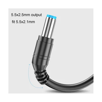 USB C Tipi C PD 9V Güç uzatma kablosu Kablosuz Yönlendirici için Dizüstü LED Şerit Hoparlör güvenlik kamerası DVR 1.2 M