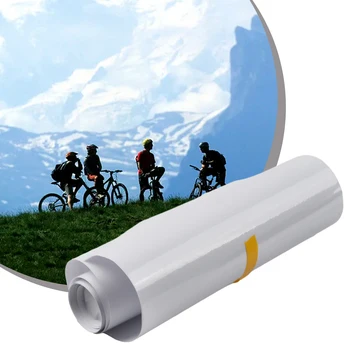 Dayanıklı Dağ Bisikleti bisiklet şasisi Koruma Bandı Filmi Şeffaf Su Geçirmez Yüksek Sıcaklık Dayanımı 1 adet 100 * 15cm