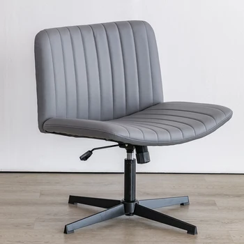 Döner Ayarlanabilir büro sandalyeleri Modern Lüks Rulo Tasarım büro sandalyeleri Tekerlekler Su Geçirmez Cadeira Escritorio Ofis Mobilyaları