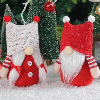 Noel Meçhul Bebek Noel Baba peluş oyuncaklar Noel Gnome Ev Noel Dekorasyon İçin 2024 Yeni Yıl 2023 Noel Navidad