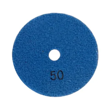 4 inç Elmas Parlatma Pedleri 50-2000 İrmik ıslak kuru Buff Disk Granit Beton Mermer Cam Taş Zımpara Taşlama Parlatma