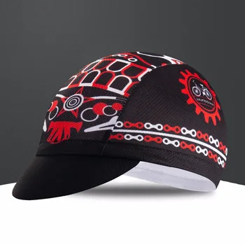 Yol Bisikleti Şapka bisikletçi şapkası Kadın Erkek Bisiklet bandana şapka Nefes MTB Takımı Pro Kafa Şapkalar 2018 hızlı kuru siyah kırmızı