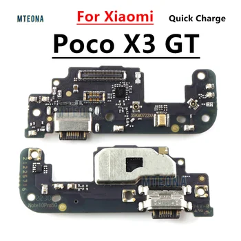 Xiaomi Poco X3 GT yuva konnektörü USB şarj aleti şarj portu Flex Kablo Mikro Kurulu