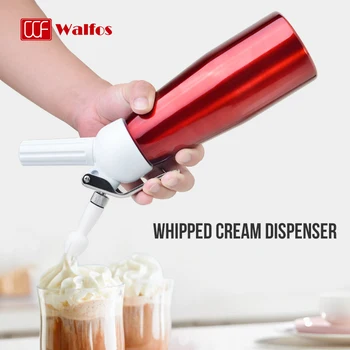 Walfos Buttercream gunCake buttercream laminasyon tabancalarıkar Üstü kahvehane süt sifonu Şişeleme araçlarıkutulu krema köpürtücü