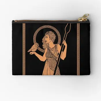 Athena Çömlek fermuarlı torbalar Depolama Kozmetik Para Cebi Küçük Kadın Anahtar Ambalaj Cüzdan Külot Erkek Çorap Sikke Iç Çamaşırı
