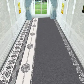 Özel Yapılmış Uzun hallway hali Avrupa Merdiven Koridor Halı Düğün otel halısı Alan Kilim Koşucular Çiçek kaymaz Zemin Ma