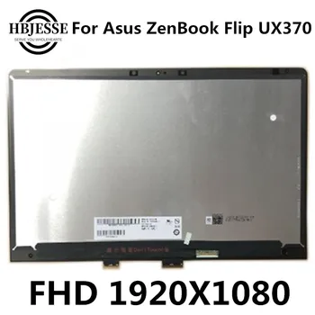 Orijinal Asus zenbook UX370 UX370UA Laptop dokunmatik LCD ekran ekran meclisi FHD 1920 * 1080 Tamamen Test Edilmiş