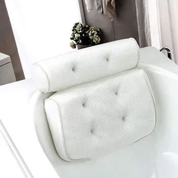 Banyo Spa Yastık Yastık Boyun Sırt Desteği Köpük Konfor Küvet Örgü banyo yastığı Banyo Malzemeleri