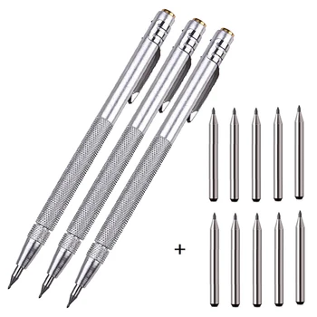 Scriber Kalem Alüminyum 14cm Tungsten Karbür ucu Cam gravür Kalem İşaretleme Ucu Seramik Metal Levha Paslanmaz Çelik İşaretleme Aracı