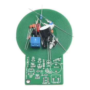 Dayanıklı Metal Dedektörü Kiti Metal Dedektörü Modülü DIY temassız Sensör Kartı 86 * 61mm Elektronik Kiti Elektronik Kiti