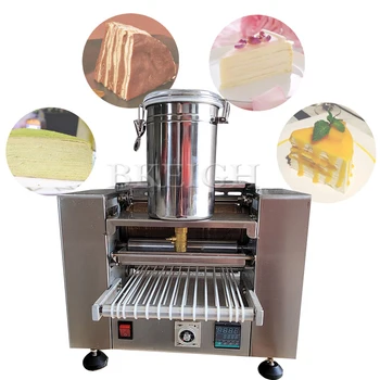 Popüler Kızartma Ördek Rulo Gözleme Makinesi Ticari Dairesel Mısır Kek Cilt Şekillendirme Makinesi