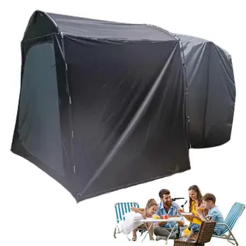 Araba Tente Kamp Suya Dayanıklı Kamp Çadırı Rüzgar Geçirmez Hatchback araba çadırı Evrensel UV Güneş Koruma Araba Aksesuarları