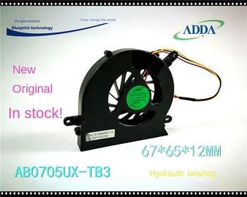 Yepyeni ve Orijinal AB0705UX-TB3 67 * 65 * 12mm 6.7 cm 5V Dizüstü Hidrolik Fan