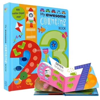 3 Adet Benim Başar Alfabe ABC + Sayma + Kreş kafiye Kurulu Kitap Bebek Çocuk 3D Mektup Numarası 123 Öğrenme