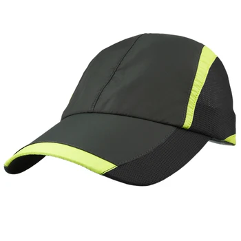 Açık güneş şapkası Ultra İnce Hızlı Kuru Hafif Yaz Spor Koşu beyzbol şapkası Nefes Güneş Koruyucu Şapkalar Unisex