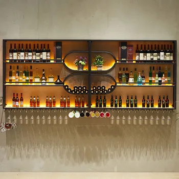 Siyah Tasarım Bar Dolabı Sütun Mutfak Endüstriyel Oturma Odası Metal Modern Dar Şarap Rafı Kare Mobiletto Fikirleri Mobilya