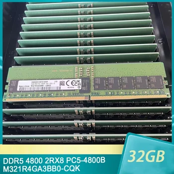 1 Adet Yeni 32 GB 32G DDR5 4800 2RX8 PC5-4800B RECC Samsung M321R4GA3BB0-CQK Sunucu Belleği