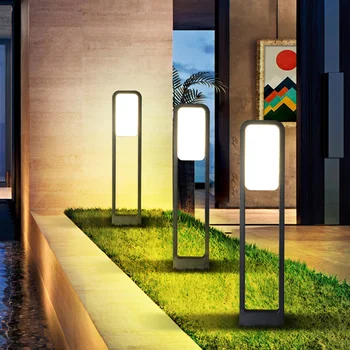 Thrisdar açık su geçirmez peyzaj çim ışığı bahçe çim lambaları yolu Villa avlu kapısı direkleri ışık