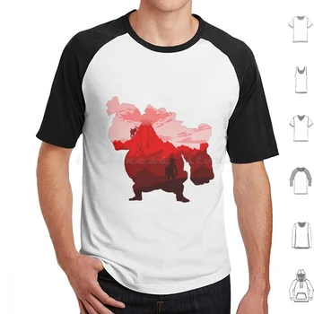 Goron T Shirt 6xl Pamuk serin tişört İlahi Hayvanlar Efsanesi Nefes Vahşi Bağlantı Goron Ölüm Dağ