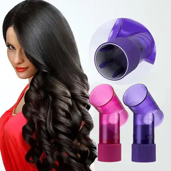 Kadınlar üfleme saç kurutma makinesi Difüzör saç rulosu kurutma kapağı y dalgalı Permalı saçlar için
