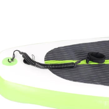 siyah renk ayakta kullanılan kürek kurulu tasma ayak bileği kordon ayakta sörf tahtası aksesuarı güvenli emniyet halatı sörf tahtası sörf tahtası düzeltme halatı elastik