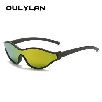 Oulylan Vintage güneş gözlüğü Kadın Erkek Lüks Marka Tasarımcısı Spor güneş gözlüğü Ultra hafif Bisiklet Gözlük UV400 Ayna