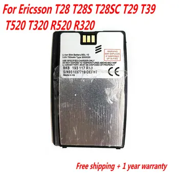 Orijinal 750mAh BSL10 BSL-10 Pil Sony Ericsson T28 T28S T28SC T29 T39 T520 T320 R520 R320 OTOBÜS-11