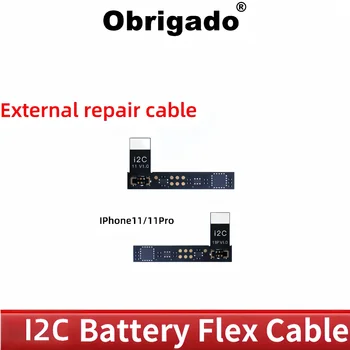 5 adet/grup I2C Orijinal Pil Değiştirme Flex iPhone 11 12 pro 13 mini 14 pro max