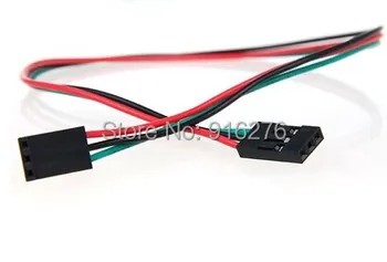 50 adet 3pin 20 cm 2.54 mm Kadın Kadın jumper tel Dupont kablo konektörü Arduino için, 3D yazıcı, ücretsiz Kargo