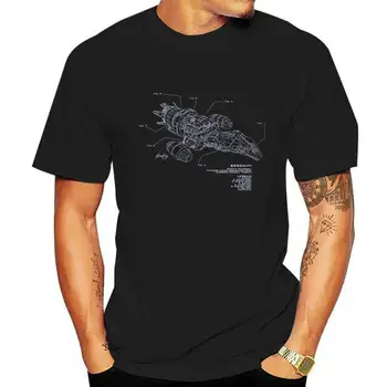 Firefly Serenity Diyagramı T-Shirt Üstleri Tee Gömlek Daha Fazla Boyut Ve Renk