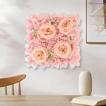 Yapay çiçek Duvar Panelleri Düğün Parti duvar dekoru Arka Plan İpek Gül Çiçek Gelin Bebek Duş