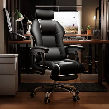 Lüks Haddeleme büro sandalyeleri Ergonomik Recliner Döner Çalışma Playseat büro sandalyeleri Cep Telefonları Silla Giratoria Odası Mobilya