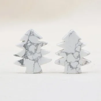 2BG6619 Doğal kristal Taş Mini Yeşil Dongling Noel Ağacı dekorasyon küçük hediye